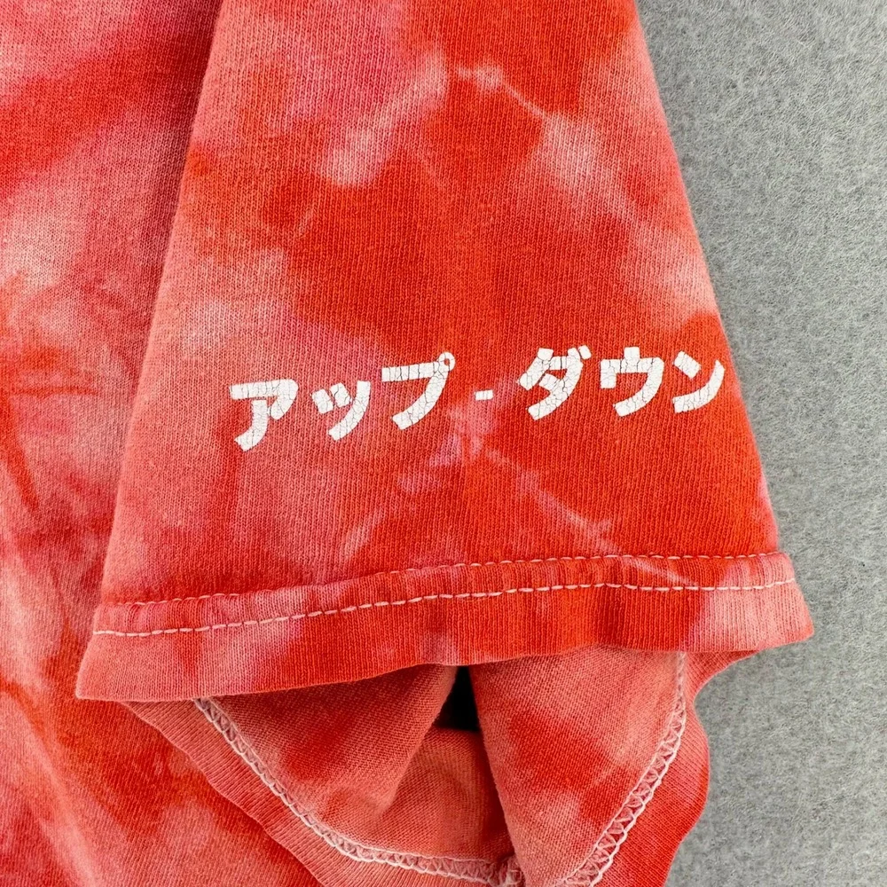 CoryxKenshin Up Down Up Down Official YOUTUBE Tie Dye Shirt Red SZ M Gamer RARE